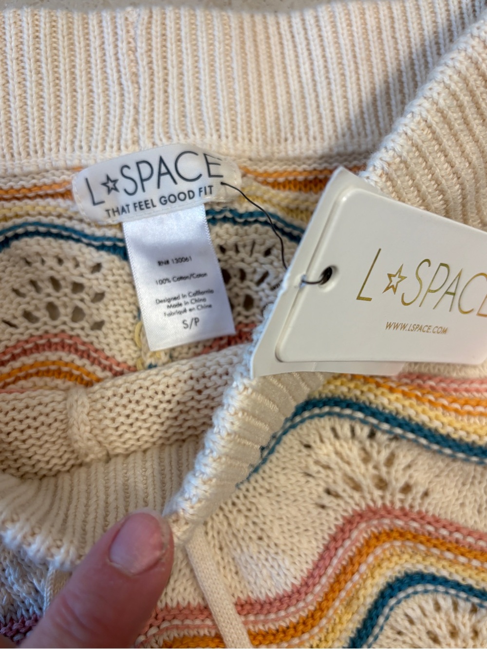 L*space crochet shorts NWT - Picture 3 of 4